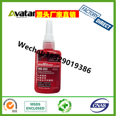Mibao 243 Thread Locking Glue High Temperature Resistance Anaerobic Glue Fixed And Sealed Metal General