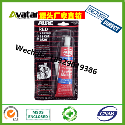 RED RTV Silicone Gasket Maker Grey RTV Silicone Gasket Maker with High Temp