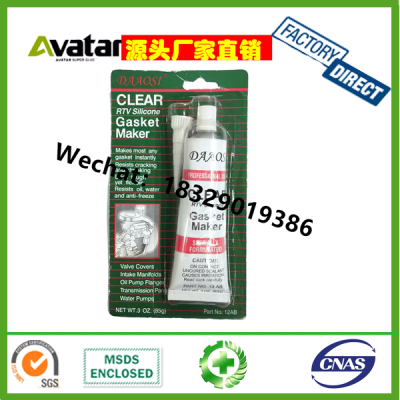 DAAOSI CLEAR RTV Silicone  Gasket Maker 85g Red RTV Silicone Sealant Gasket Maker