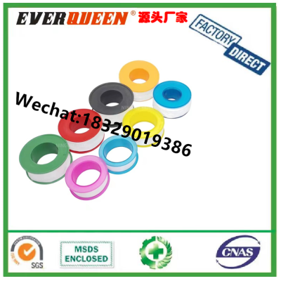 100% Ptfe Green Thread Seal Tape Ptfe Expanded Ptfe Seal Tape For Gas Pipe