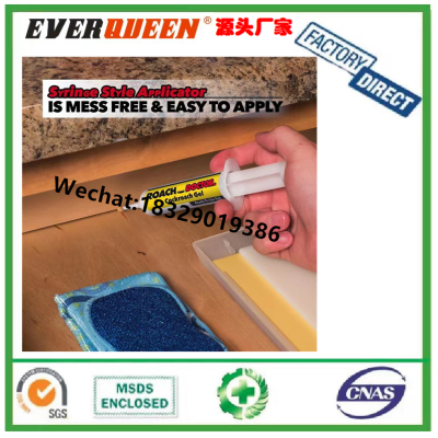 Roachdoctor Syringe Type Chlorine Insect Essence Killing Chopsticks Glue Bait Device TV Suction Card