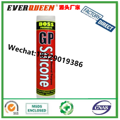 BOSS PRODUCTS GP Silicone Power Tec Home And Auto Silicone Sealant Clear 315 Rtv 100% Silicone Clear