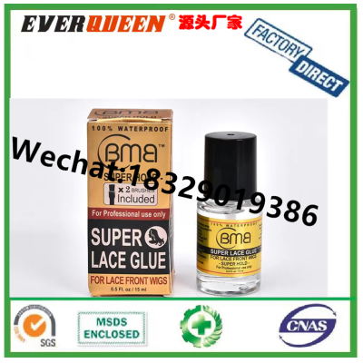 BMB Super Lace Glue 0.5 FI. Oz/15ml Adhesive Wig Glue Transparent Color Lace Wig Glue