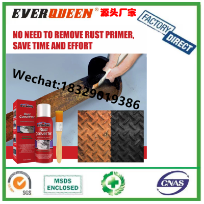 100ml Car Chassis Rust Converter Long Lasting Deruster Water-Based Anti-Rust Primer Metal Surface Rust Remover