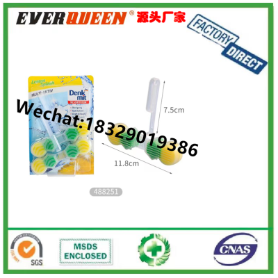 Wholesale OEM Eco Friendly Toilet Tablets Lemon Rim Blocks Hanger Cleaner Bowl deoderizer