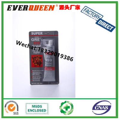 AURE 999 Wholesale High Temperature Gasket RTV Gray Silicone Gasket Maker Black Colour
