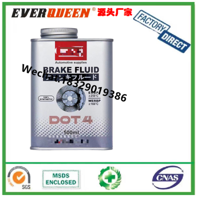 Special wholesale offer long life Brake fluid DOT 4 500 ml anticorrosion for protecting vehicles brakes