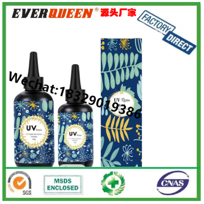 Newly UV Ultraviolet Resin Gel Curing Quick-drying Non-toxic Transparent Sunlight Activated Hard