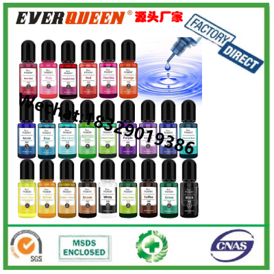18 Colors Liquid Solid Pigment Opaque Pigment for UV Epoxy Resin DIY Jewelry Crafts