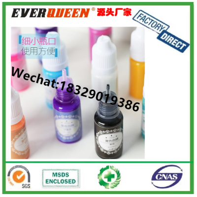 18 Colors New Liquid Solid Pigment Opaque Pigment Oil Based Colorant Dye For DIY UV Epoxy Resin Art