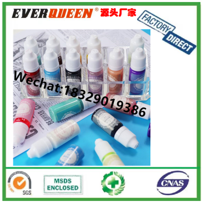 New Product High Concentration Oil Gradient Pigment Set For UV Resin Epoxy Resin Color Pigment Dye