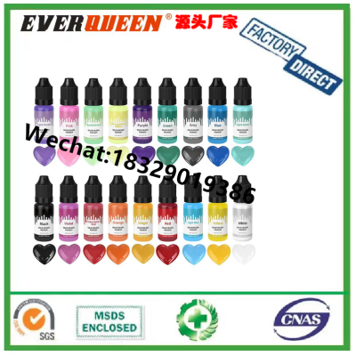Color Concentrate DIY Epoxy Color Mixing Oily Pigment 18 Colors Colorful Bright Macaron Solid Color Color Concentrate