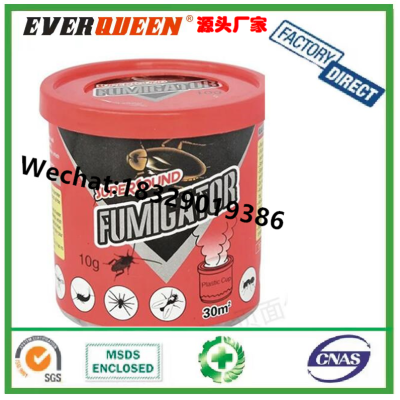 Supersound Fumigator Cockroach Smoke Agent 10G Boxed Killing Roach Killer Wholesale