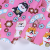 Japanese Cartoon Puppy Dog Woven Fabric Japanese Style Shiba Inu Cotton Stamping Printed Clothing Home Textile DIY Gold Powder Cloth