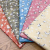 Japanese Style Bronzing Printed Cloth Crane Cloud Pattern All-Cotton Fabric Cheongsam Hanfu Japanese Style Bags Sachet 