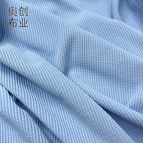 针织罗纹玉米提花格子小米格面料坑条螺纹弹力米粒格发饰饰品布料