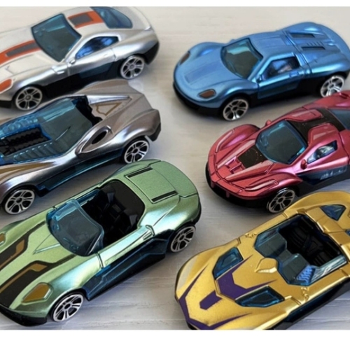 cross-border hot sale children‘s toy car 1：64 sliding racing car sports car racing car model ornament decoration toy car