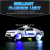 Simulation 1:32 Lyken Police Car Electric Universal Car Children's Metal Car Inertial Vehicle Warrior Police Car Model Toy Car