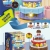 Tiktok Same Electric Birthday Cake Universal Driving Children Play House Birthday Gift Toy Stall Wholesale H