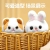 Wholesale Children's Gift Little White Rabbit Doll Plush Prize Claw Kitty Wagging Tail Simulation Doll Toy