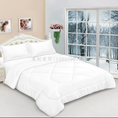 Cross-Border Home Textile One-Piece Delivery Foreign Trade Amazon Quilted Quilt Fat Quilt Three-Piece Set Four-Piece Set Source Factory Wholesale