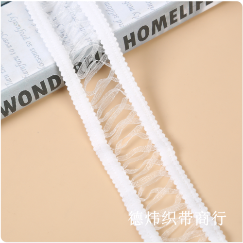 non-elastic back lace white non-elastic lace diy fungus decorative skirt edge auxiliary