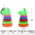 Children's Rainbow Tower Jenga Toys Bricks Pro Colorful Ferrule Crocodile Layered Early Education Toys