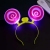 Luminous Toy Flash Lollipop Headband Creative Glow Lollipop Barrettes