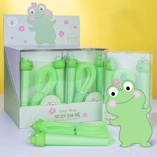 2502 Cute Frog Series Sports Skipping Rope