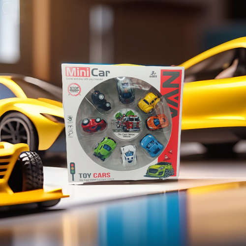 huibo bao di faber baodi #6054 small power control alloy small racing car toy set