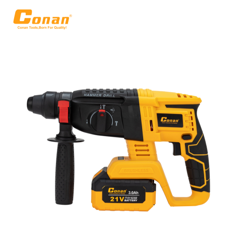 brushless rechargeable electric hammer electric pick impact drill concrete lithium electric tool industrial electric drill conan