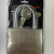 Fangyuan Lock Direct Sales 94mm Straight Padlock Warehouse Door Security Lock Copper Core 5 Computer Keys Padlock