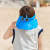 Children's Sun Hat Summer Men and Women Baby's Sun Hat Seaside Travel Cute Sun Protective Topless Hat
