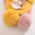 Autumn and Winter New Children's Knitted Hat Cartoon Cute Super Cute Lamb Baby Sleeve Cap Thickened Warm Wool Hat