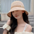 24 Spring and Summer New Hat Female Hollow Mesh Sun-Proof Outdoor Leisure All-Match Bucket Hat Bucket Hat Sun Hat