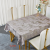 Ts High-End and Fashionable Yarn Fabric Tablecloth Tablecloth, Oil-Proof and Stain-Proof Waterproof Tablecloth