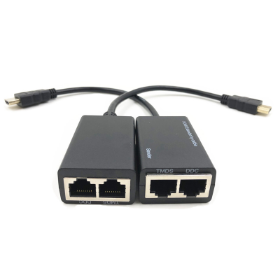 Hdmi Dual Network Cable Extender 30 M Hdmi to Rj45 Network Extension Signal Amplifier 1080P