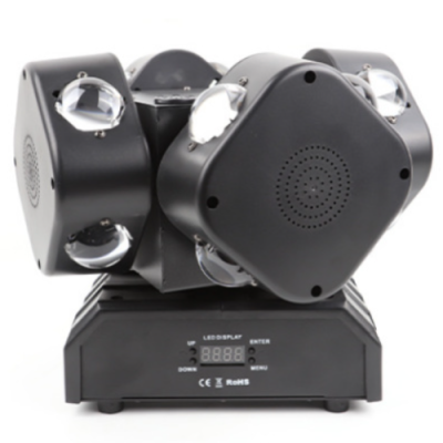 Four-Arm Laser Beam Moving Head Light PTZ Fill Light Spherical Wholesale 360 Degrees Rotatable Solar Energy Rotating 