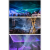 high-power outdoor waterproof landmark full color laser light 3d animation scenic spot bar northern lights light show