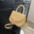 Textured Niche Messenger Bag High-Grade Internet Celebrity Small Square Bag Spring Women's Handbag Saddle Bag Underarm Bag Hot Sale