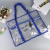 Transparent PVC Sewing Zipper Bag Eva Travel Cosmetics Bag Toiletry Storage Tee-Dimensional Bag Custom Wholesale