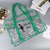 Transparent PVC Sewing Zipper Bag Eva Travel Cosmetics Bag Toiletry Storage Tee-Dimensional Bag Custom Wholesale