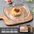 Fenix Tempered High Temperature Resistant Glass Plate Children's Creative Fruit Western Food Snack Plate Dish Apple Plate