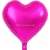 Hot-Selling Aluminum Film Heart-Shaped and Pentagram balloon Party Decoration Supplies