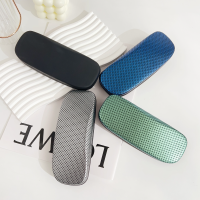 Factory Direct Sales Products in Stock New Iron Box Glasses Case Sports Pressure Resistant Compression Color Can Be Graphic Customization