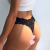 Factory outlet Underwear.V4.European and American Sexy Peach Hip Lace Thong Retro Drawstring Bow panty Ladies brief Low Waist T-Back