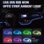 Car Colorful Optical Fiber Ambience Light USB Atmosphere Light LED Light Bar Luminescent Light Modified Wireless Light 