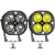 Automobile Led Working Lamp 40W Spotlight off-Road Vehicle a Pillar Retrofit Lights Motorcycle Engineering Vehicle
