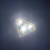 Aircraft Light LED Flash Light Decorative Light Rechargeable Warning Light Colored Light Triangle Light
