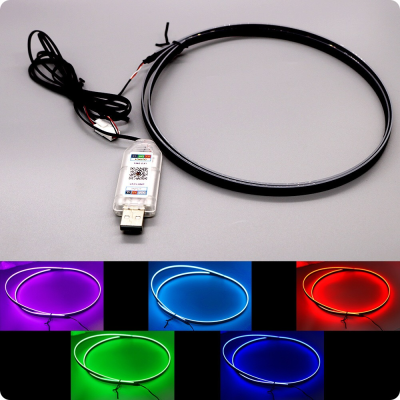 New LED Ambient Light Threading-Free USB Interface Central Control Magic Color Streamer Universal Foreign Trade Light 